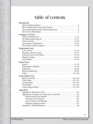 Leveled Texts for Second Grade,Used