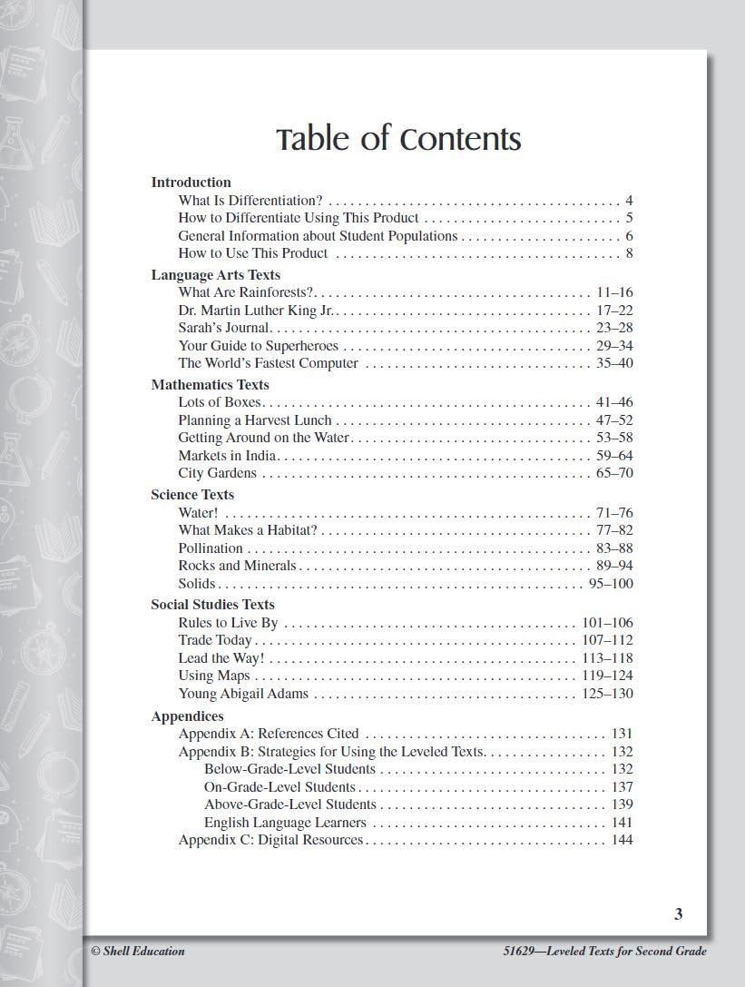 Leveled Texts for Second Grade,Used