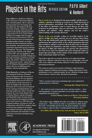 Physics in the Arts: Revised Edition (Complementary Science),New