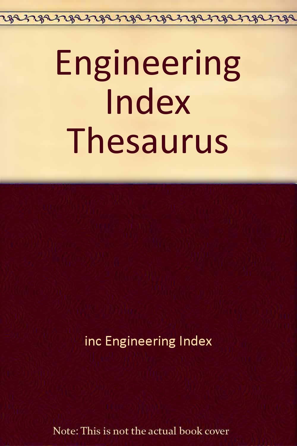 Engineering Index thesaurus,Used