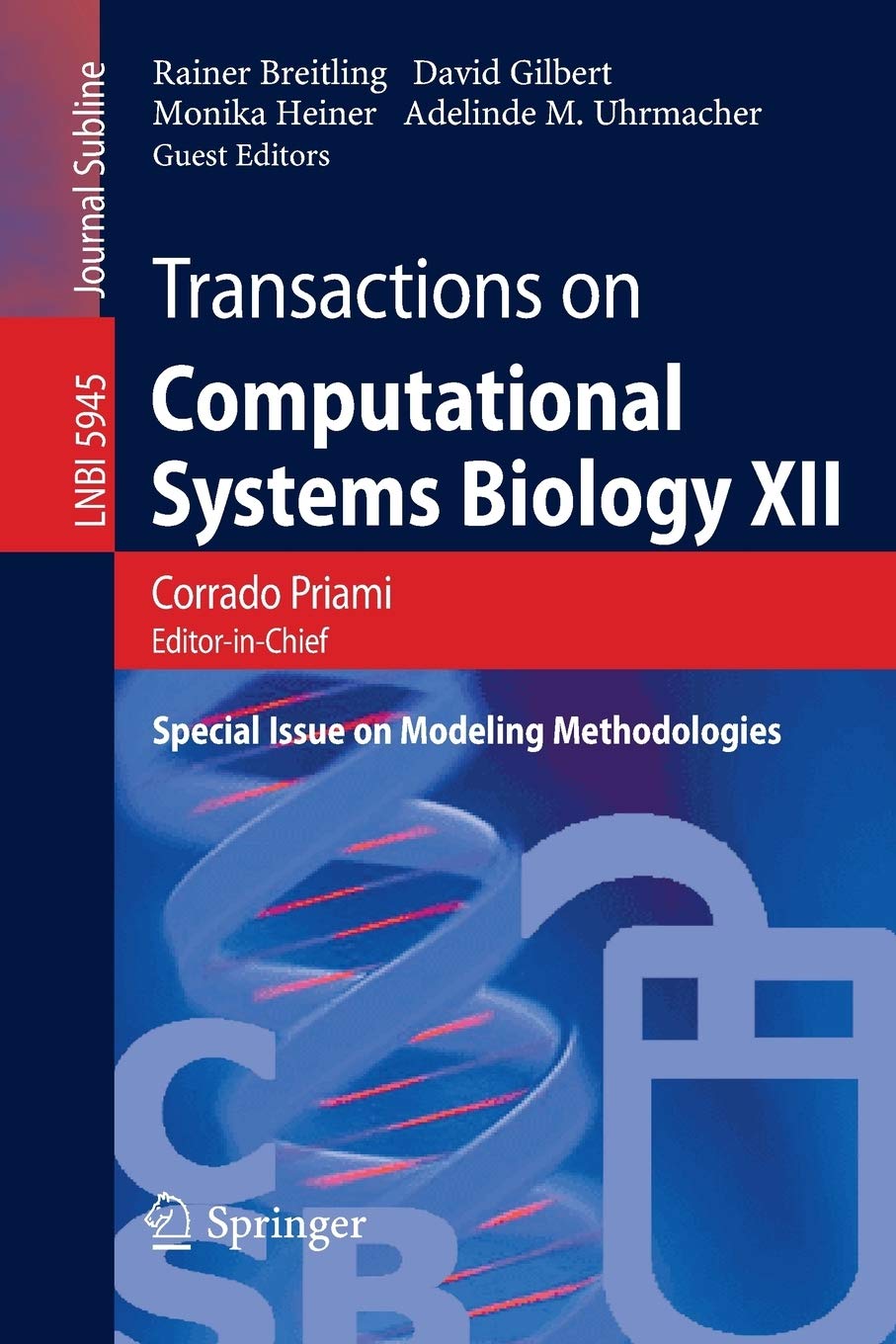 Transactions on Computational Systems Biology XII: Special Issue on Modeling Methodologies (Lecture Notes in Computer Science, 5,Used