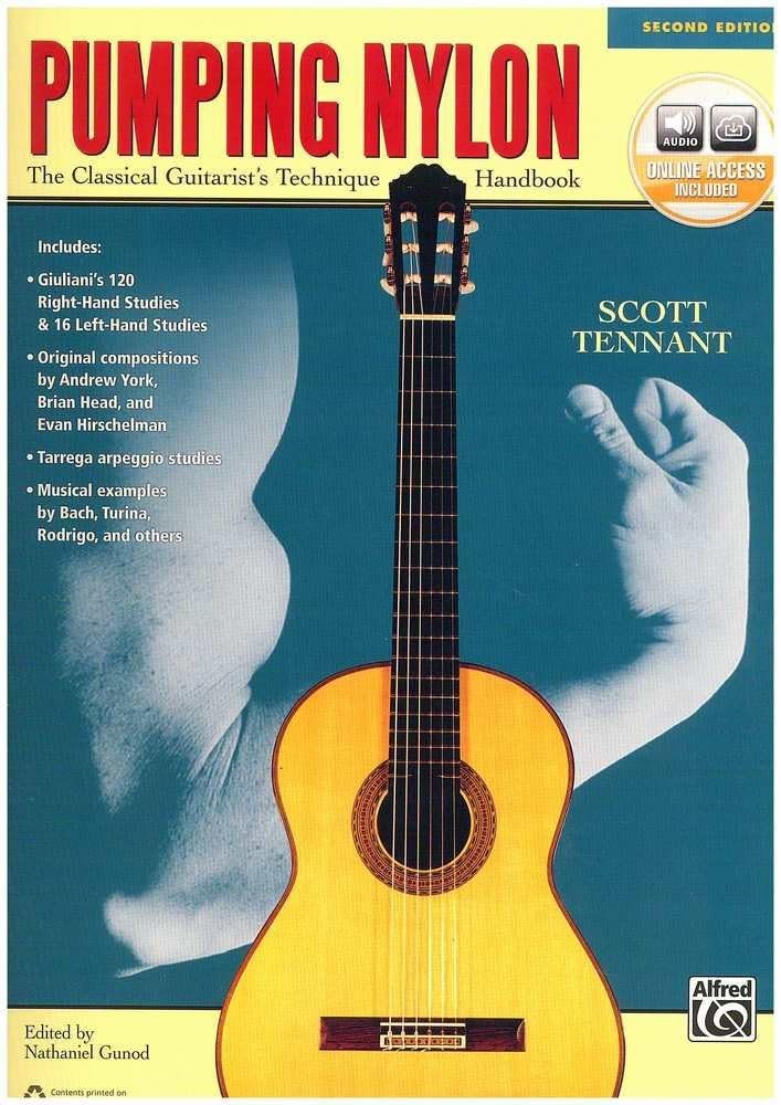 Pumping Nylon: The Classical Guitarist's Technique Handbook, Book & Online Audio (Pumping Nylon Series),New