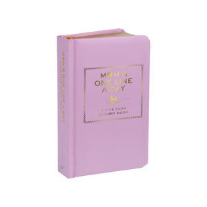 Mom's One Line a Day: A FiveYear Memory Book,New