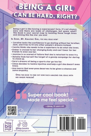 Shine, My Amazing Girl: Inspiring Stories That Help Build Confidence And SelfEsteem (Chapter Books for 3rd, 4th, and 5th Grader,Used