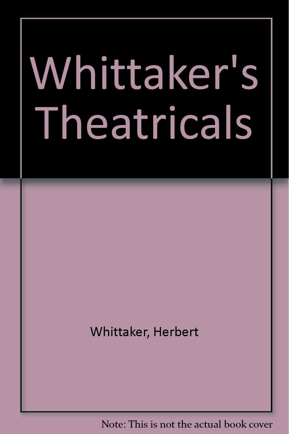 Whittaker's Theatricals,Used