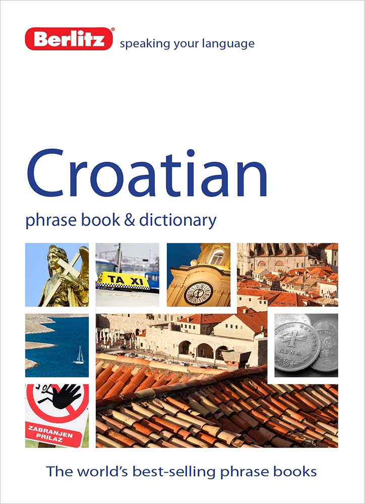 Berlitz Croatian Phrase Book & Dictionary,Used