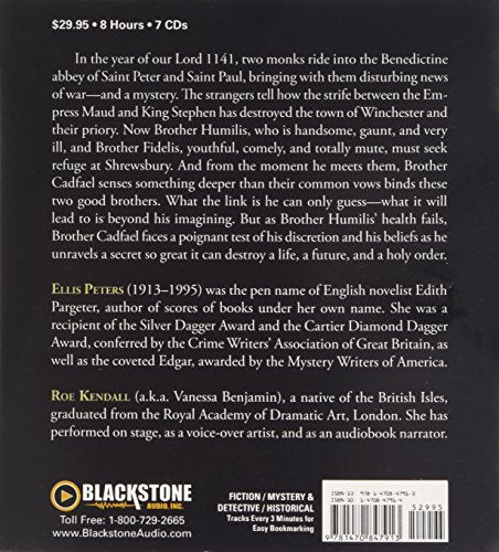 An Excellent Mystery: The Eleventh Chronicle Of Brother Cadfael (Chronicles Of Brother Cadfael)
