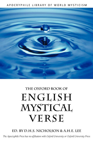 The Oxford Book Of English Mystical Verse,Used