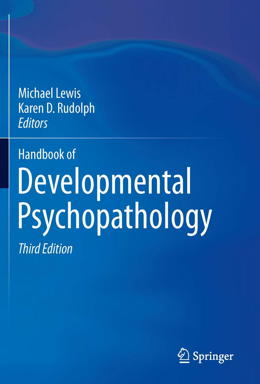 Handbook of Developmental Psychopathology,Used