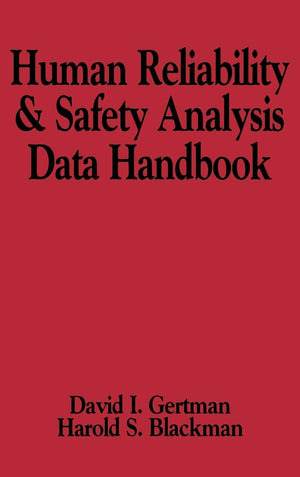 Human Reliability And Safety Analysis Data Handbook