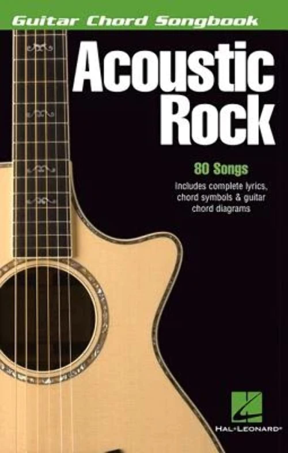 Acoustic Rock: Guitar Chord Songbook (6 Inch. X 9 Inch.) (Guitar Chord Songbooks),Used