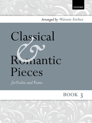 Classical and Romantic Pieces for Violin Book 3,Used