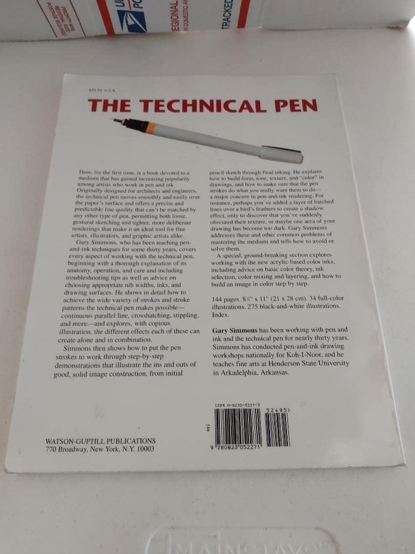 The Technical Pen,Used