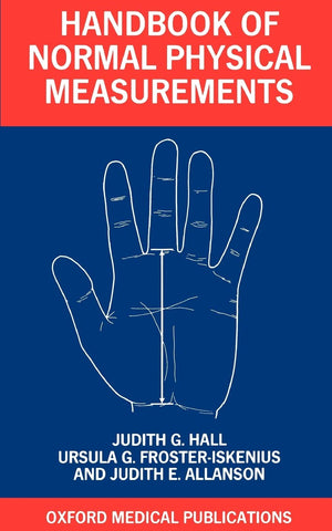 Handbook Of Normal Physical Measurements