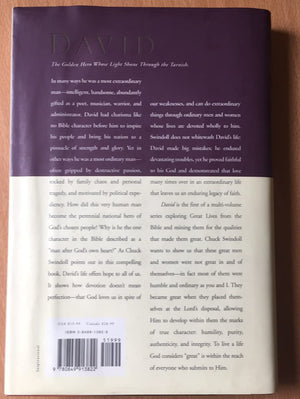 David: A Man Of Passion & Destiny (Great Lives From God'S Words, Volume 1),New