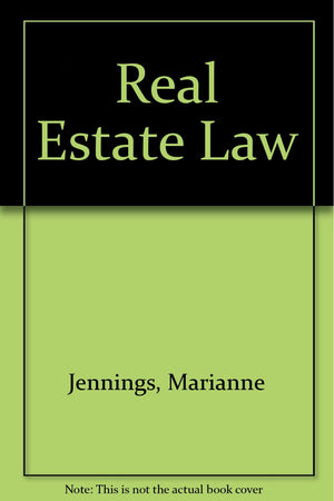 Real estate law (Kent series in business law),Used