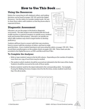 180 Days: SocialEmotional Learning for 4th Grade Practice Workbook for Classroom and Home, Cool and Fun Practice Created by Tea,Used