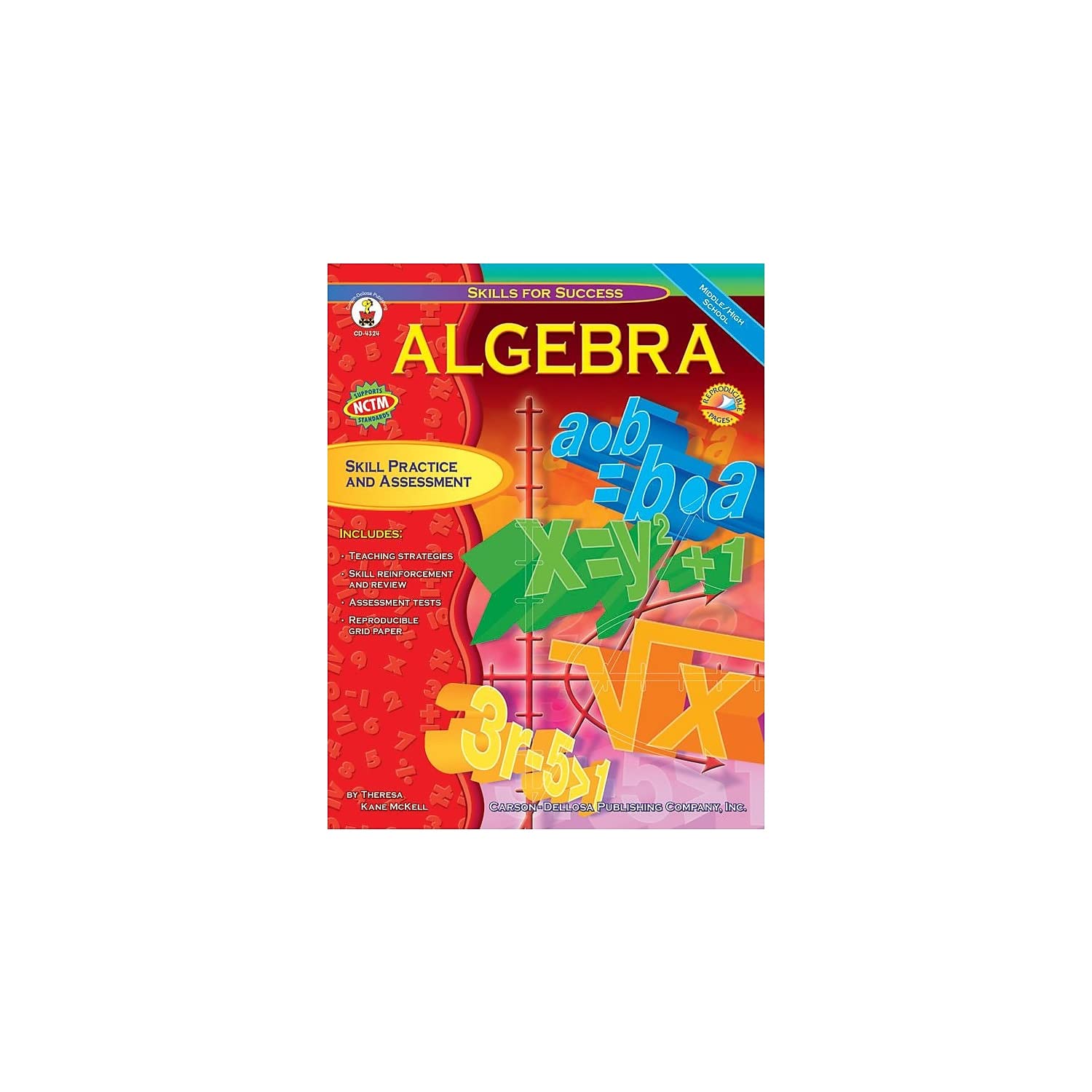 Carson Dellosa Algebra Resource Book,New