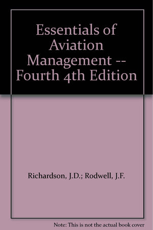 Essentials of Aviation Management,Used