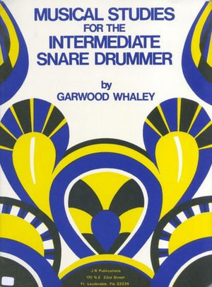 JRP48  Musical Studies for Intermediate Snare Drum,New