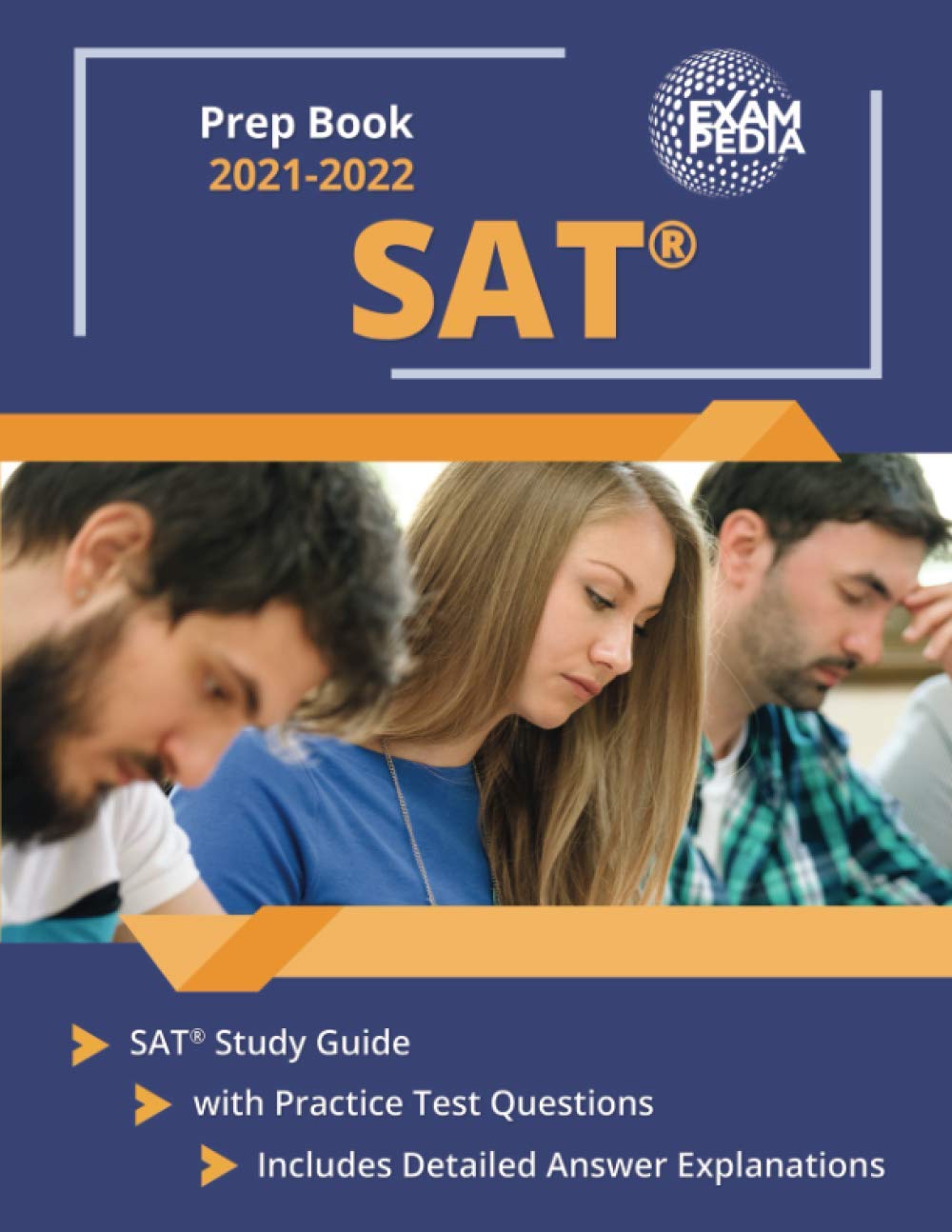 SAT Prep Book 20212022: SAT Study Guide with Practice Test Questions: [Includes Detailed Answer Explanations],Used