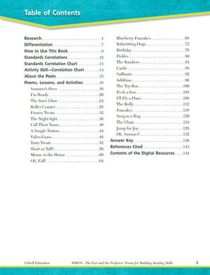 Poems for Building Reading Skills Level 2 (The Poet and the Professor),Used