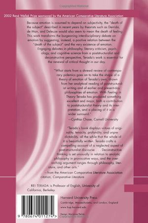 Feeling in Theory: Emotion after the 'Death of the Subject',New