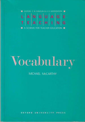 Language Teaching. A Scheme for Teacher's Education. Vocabulary (Language Teaching : A Scheme for Teacher Education),Used