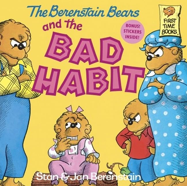The Berenstain Bears and the Bad Habit (Berenstain Bears First Time Chapter Books),Used