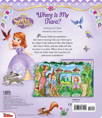 Disney Sofia The First: Where Is My Tiara? (2) (Open Door Book)
