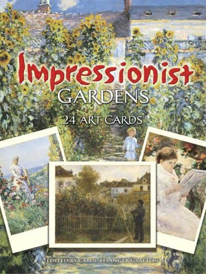 Impressionist Gardens: 24 Art Cards,Used
