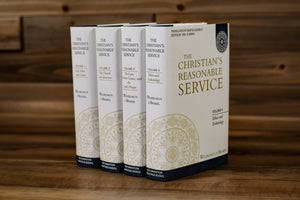 The Christians Reasonable Service  4-Volume Set of Brakels Timeless Puritan Theology  Reformed Covenant Theology Classics for Devout Readers, Pastors & Scholars-Used