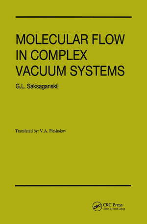 Molecular Flow Complex Vaccum Systems,Used
