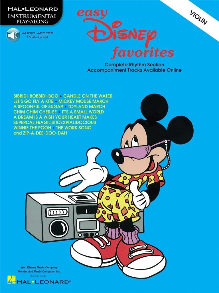 Easy Disney Favorites: Violin PlayAlong Pack,Used