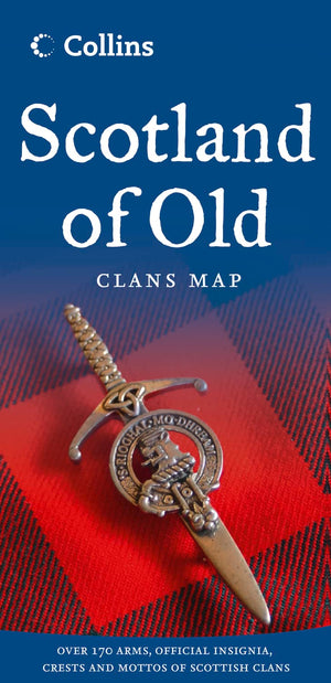 Scotland Of Old: Clans Map Of Scotland (Collins Pictorial Maps)