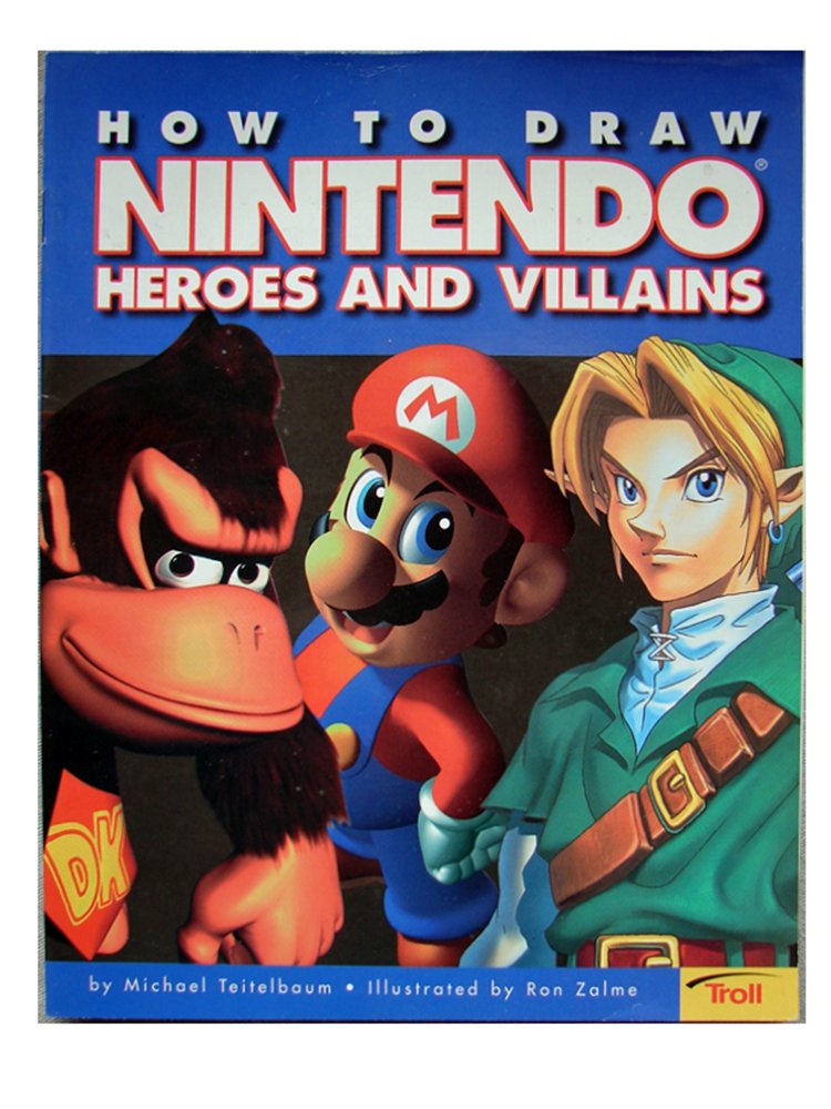 How To Draw Nintendo Heroes And Villains,Used