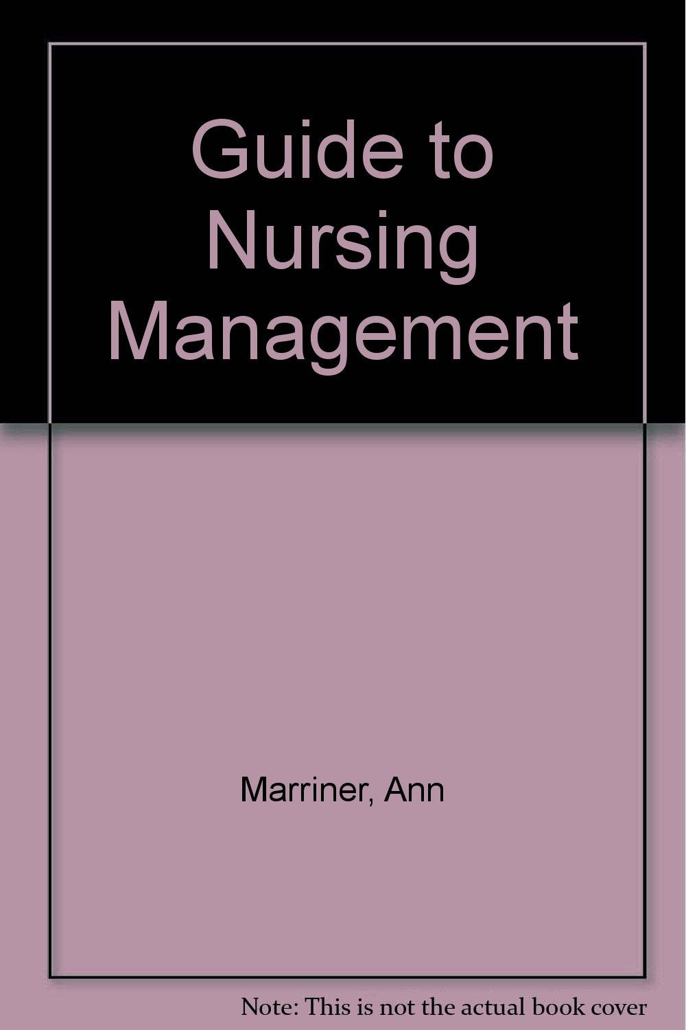 Guide to nursing management,Used