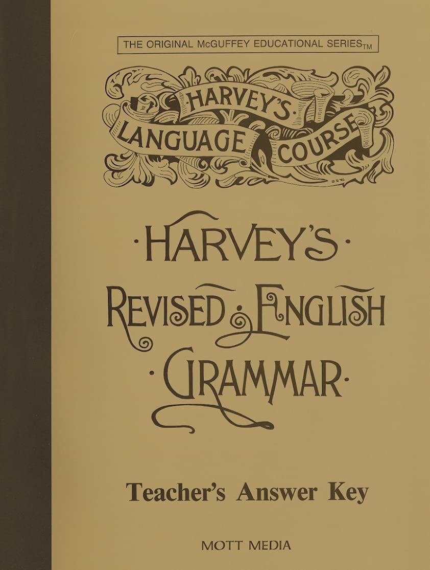 Harvey's Eng. Grammar Key,New