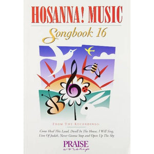 Hosanna! Music Songbook 16 Piano, Vocal and Guitar Chords,New