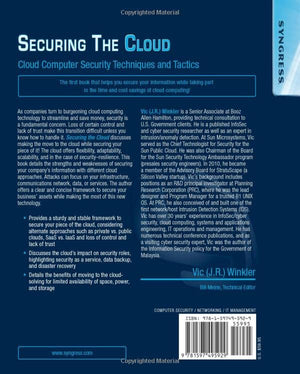 Securing the Cloud: Cloud Computer Security Techniques and Tactics,Used