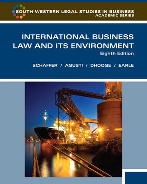 International Business Law and Its Environment,Used