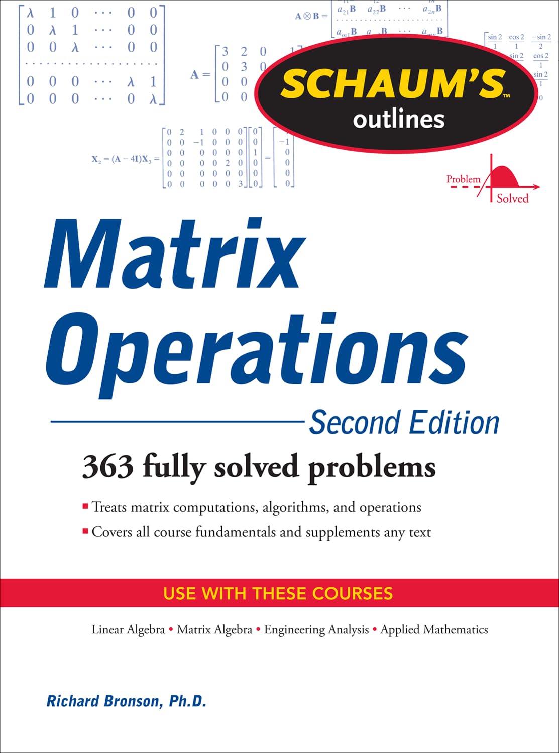 Schaum's Outline of Matrix Operations (Schaum's Outlines),New