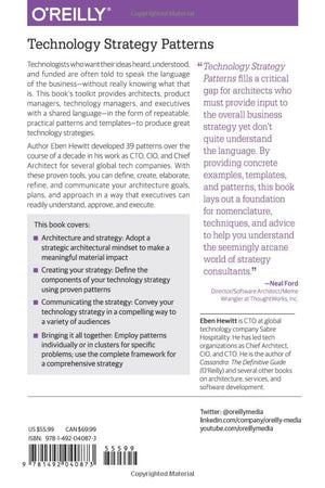 Technology Strategy Patterns: Architecture as Strategy,Used
