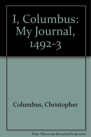 I, Columbus: My Journal, 14923,Used