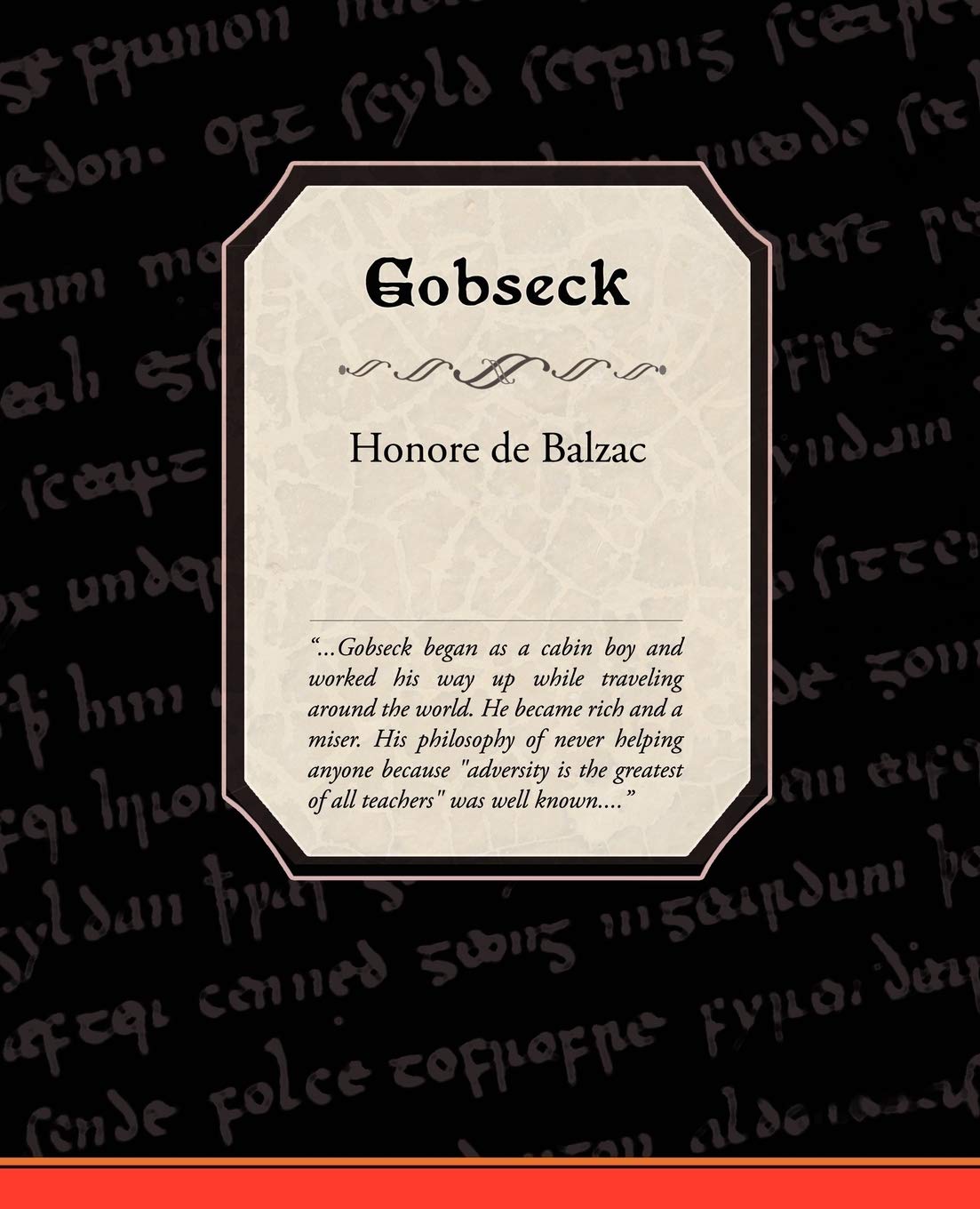 Gobseck,Used
