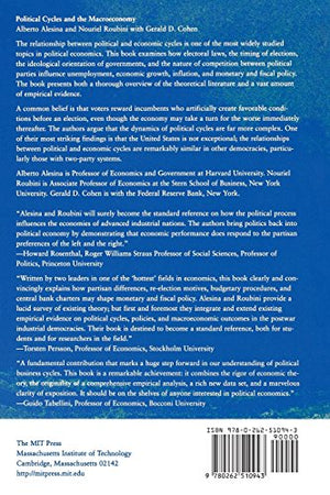 Political Cycles And The Macroeconomy,Used