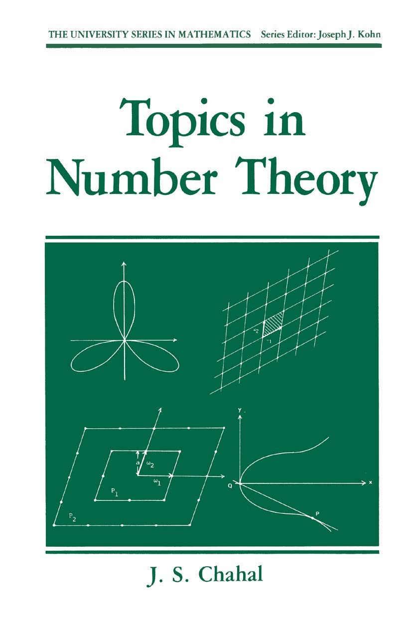 Topics In Number Theory (University Series In Mathematics),New