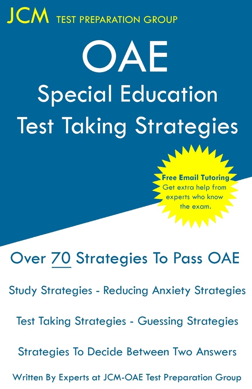 OAE Special Education  Test Taking Strategies: OAE 043  The latest strategies to pass your exam.,Used