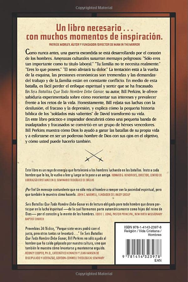 Seis batallas que todo hombre debe ganar (Spanish Edition),Used
