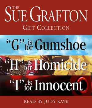 Sue Grafton Ghi Gift Collection: G Is For Gumshoe, H Is For Homicide, I Is For Innocent (A Kinsey Millhone Novel),Used